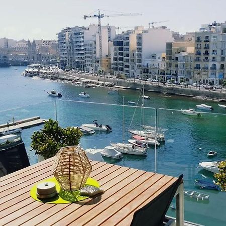 Splendid Seaside Retreat On Spinola Bay Apartment St. Julian's Exterior foto