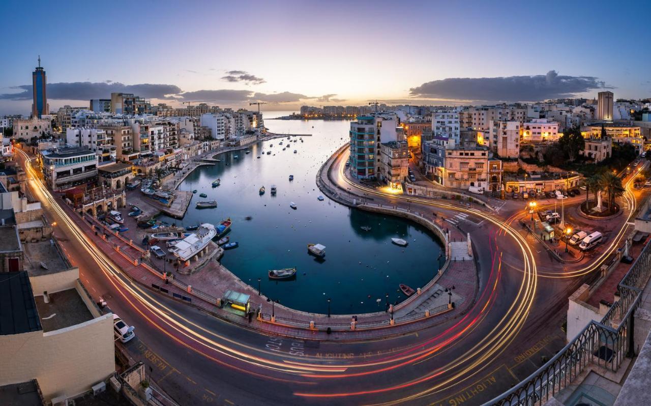 Splendid Seaside Retreat On Spinola Bay Apartment St. Julian's Exterior foto
